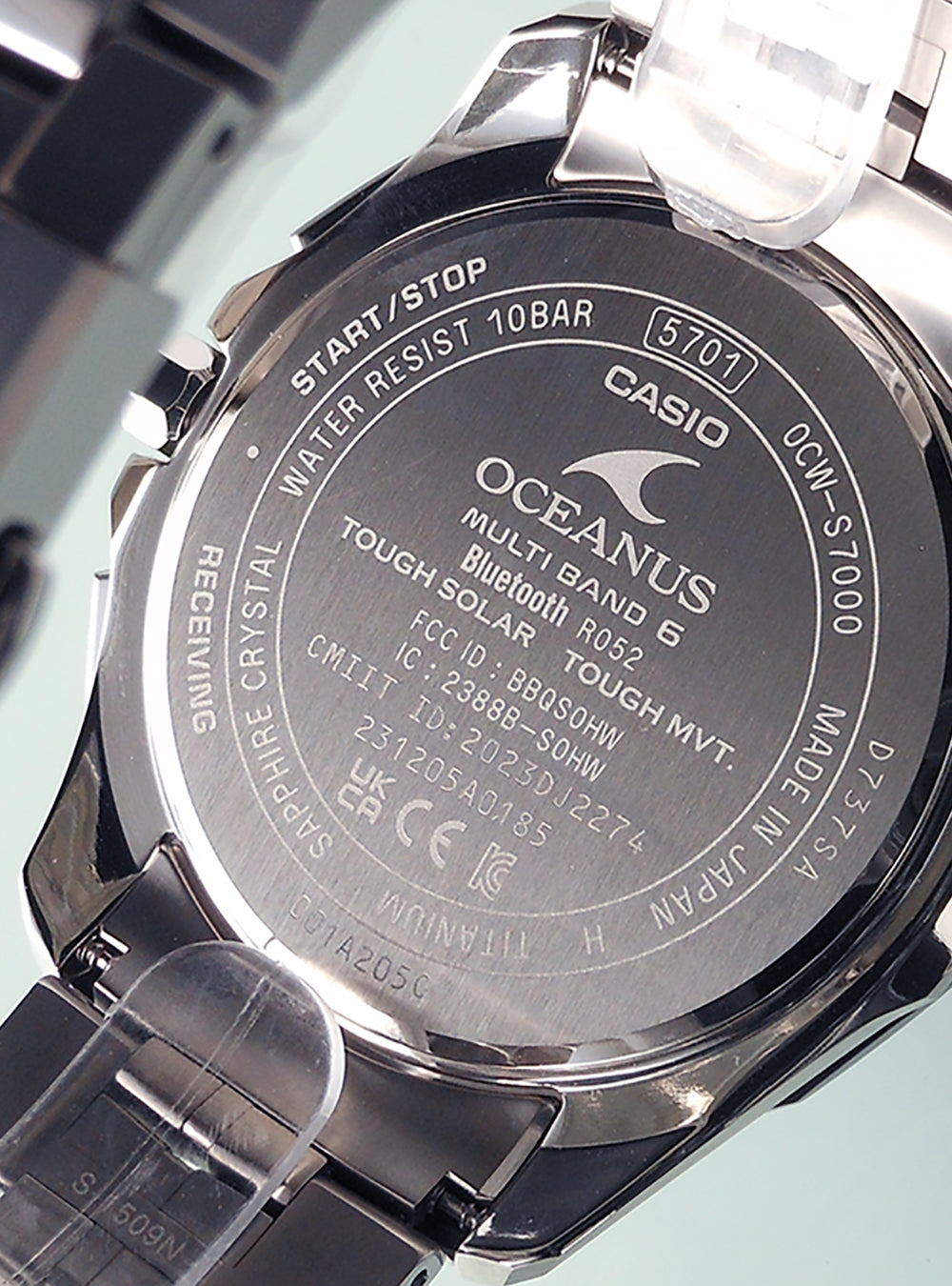CASIO WATCH OCEANUS MANTA S7000 SERIES OCW-S7000C-2AJF LIMITED EDITION MADE IN JAPAN JDM