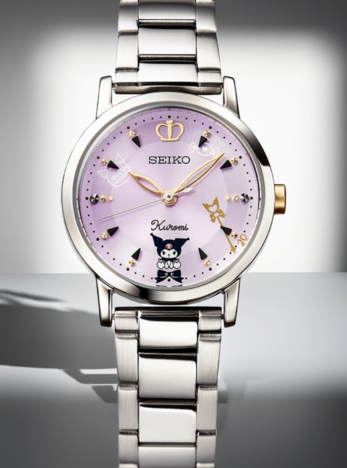 SEIKO x KUROMI 20TH ANNIVERSARY COLLABORATION WATCH LIMITED EDITION MADE IN JAPAN