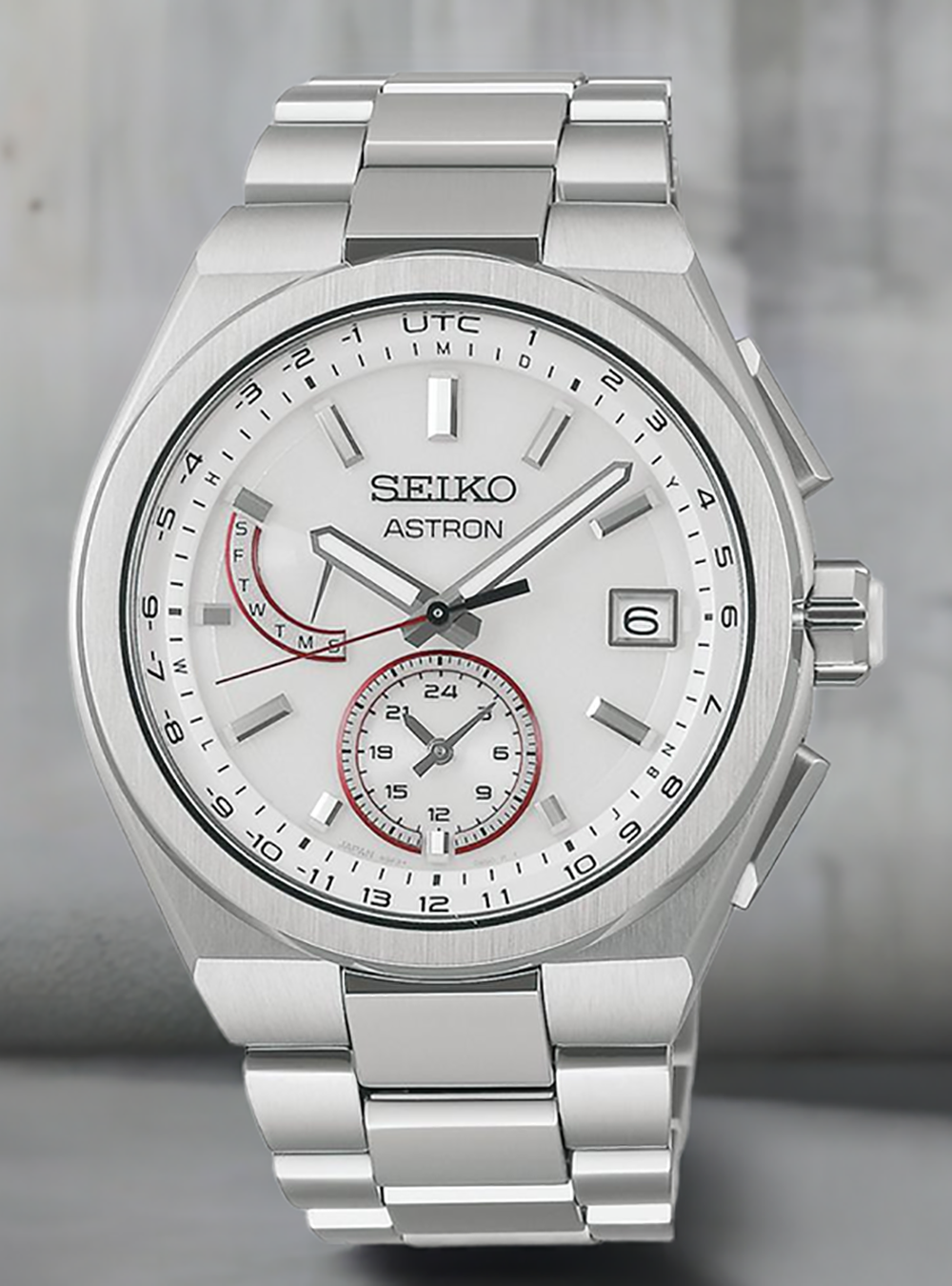 SBXY093] SEIKO WATCH ASTRON SOLAR MEDICINS SANS FRONTIERES LIMITED