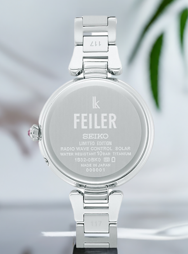 SEIKO WATCH LUKIA GROW FEILER COLLABORATION MODEL SSQW089 LADIES' LIMITED EDITION MADE IN JAPAN JDM