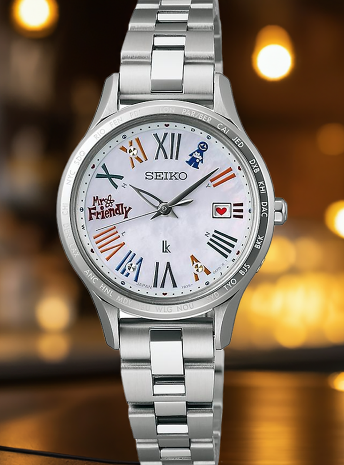 SEIKO WATCH LUKIA 30TH ANNIVERSARY ESSENTIAL COLLACTION MR.FRIENDLY COLLABORATION MODEL LIMITED EDITION SSVV089 LADIES' MADE IN JAPAN JDM