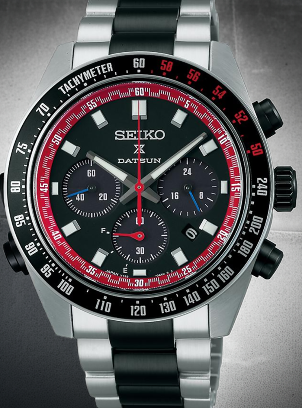 SBD サポーター Sサイズ ブラック/レッド SBDL121 / SSC957] SEIKO WATCH PROSPEX SPEEDTIMER SOLAR CHRONOGRAPH