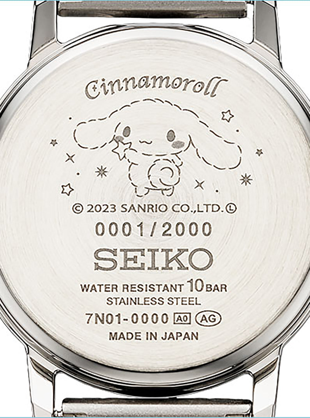 SEIKO×CINNAMOROLL COLLABORATION MODEL LIMITED EDITION MADE IN JAPAN