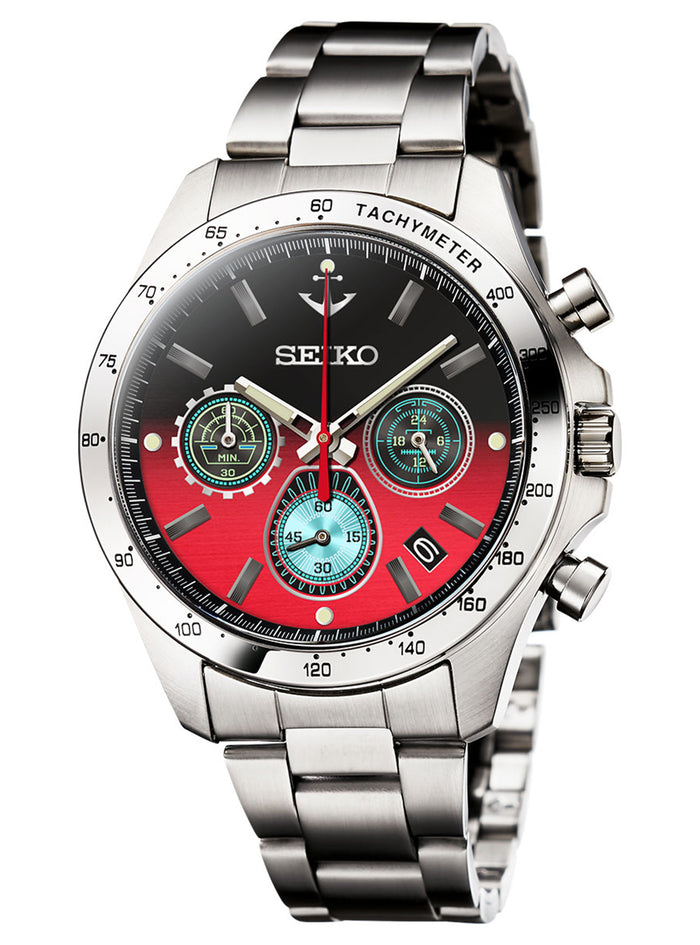 SEIKO SPACE BATTLESHIP YAMATO (STAR BLAZERS) 50TH ANNIVERSARY COLLABORATION WATCH MADE IN JAPAN