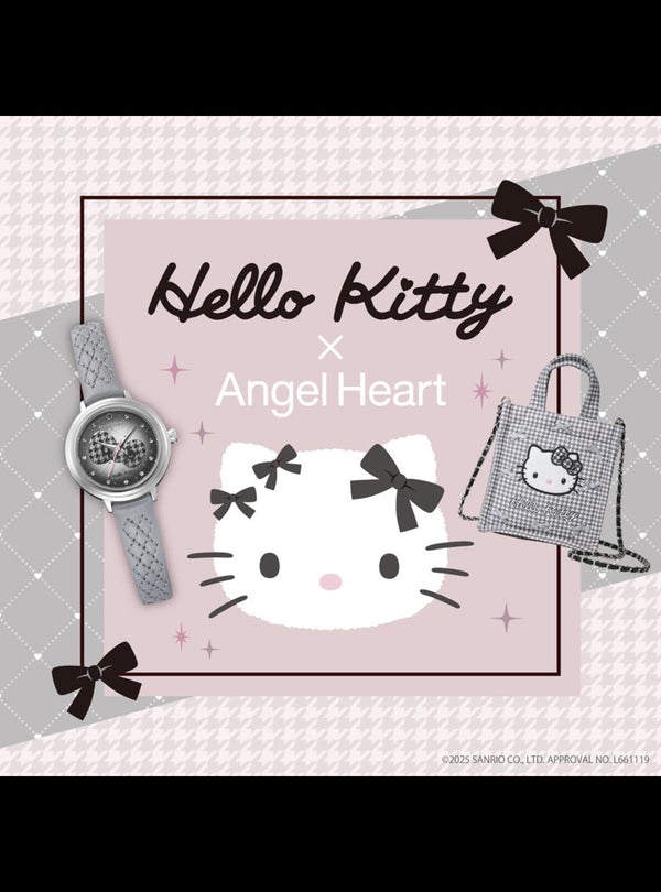 ANGEL HEART HELLO KITTY COLLABORATION WATCH KT26S-BK