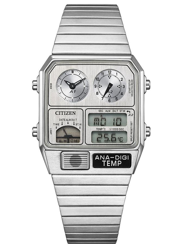 CITIZEN COLLACTION METALIC ANA-DIGI TEMP WATCH RECORD LABEL LIMITED EDITION JAPAN MOV'T JDM