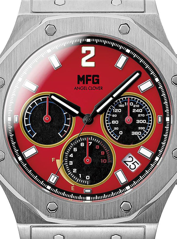 ANGELCLOVER × MF GHOST COLLABORATION WATCH - EXVENTURE SOLAR EVS43MFG-FR KAITO AKABA FERRARI 488GTB MODEL LIMITED EDITIONWRISTWATCHjapan-select