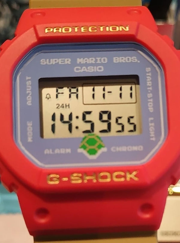 CASIO G-SHOCK SUPER MARIO BROTHERS DIGITAL 5600 SERIES DW-5600SMB-4JR LIMITED EDITION JDMWRISTWATCHjapan-select
