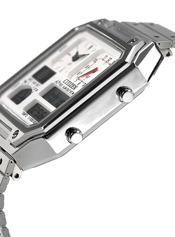 CITIZEN COLLECTION RECORD LABEL THERMO SENSOR ANA-DIGI TEMP JG2120-65A JAPAN MOV'T JDMWatchesjapan-select