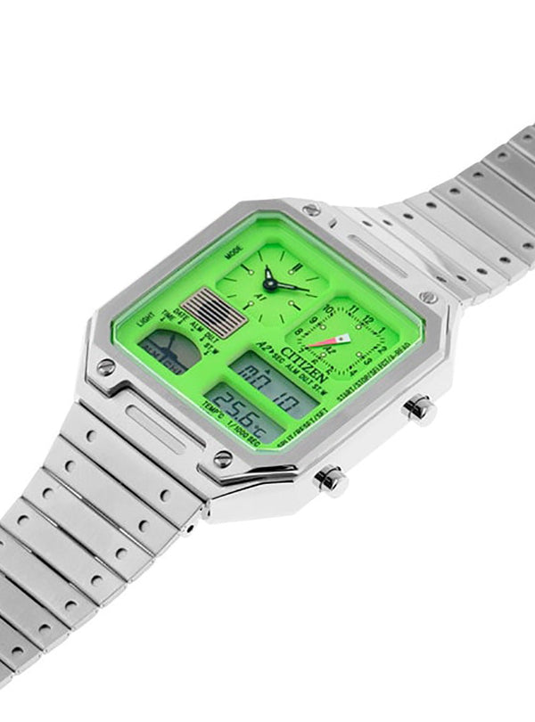 CITIZEN COLLECTION RECORD LABEL THERMO SENSOR ANA-DIGI TEMP JG2120-65W TIC TAC MODEL LIMITED EDITION JAPAN MOV'T JDMWatchesjapan-select