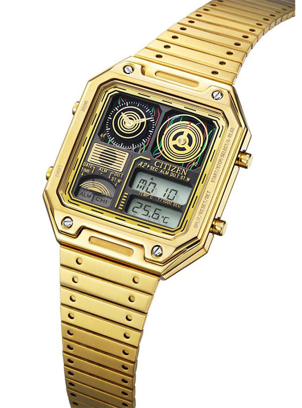 CITIZEN COLLECTION RECORD LABEL THERMO SENSOR "C-3PO" JG2123-59E LIMITED EDITION JAPAN MOV'T JDMWRISTWATCHjapan-select