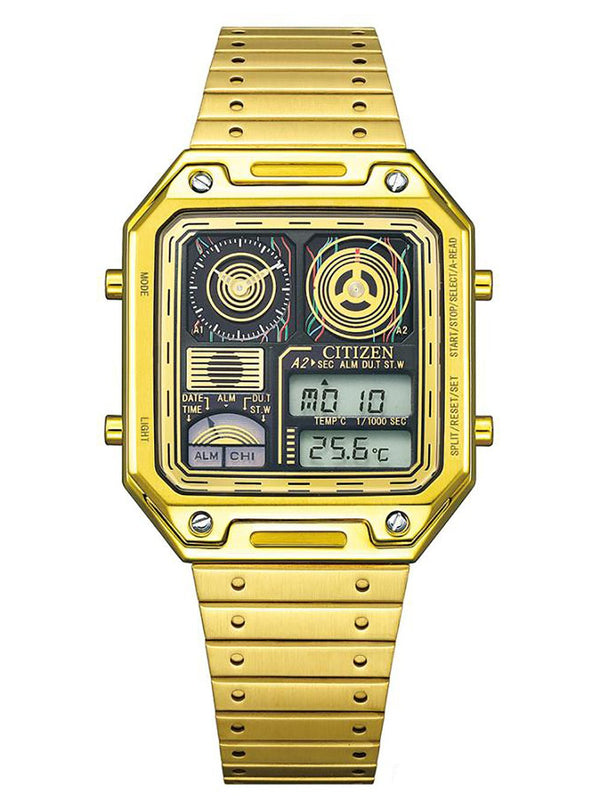 CITIZEN COLLECTION RECORD LABEL THERMO SENSOR "C-3PO" JG2123-59E LIMITED EDITION JAPAN MOV'T JDMWRISTWATCHjapan-select