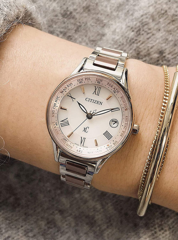 CITIZEN xC Titania Line Happy Flight EC1165-51W Women's Made in Japan JDMWRISTWATCHjapan-select