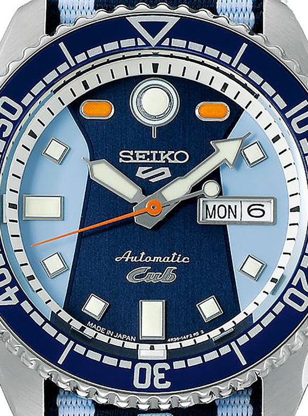 SEIKO 5 SPORTS WATCH 55TH ANNIVERSARY SKX SENSE STYLE HONDA SUPER CUB LIMITED EDITION SBSA237JDMWRISTWATCHjapan-select