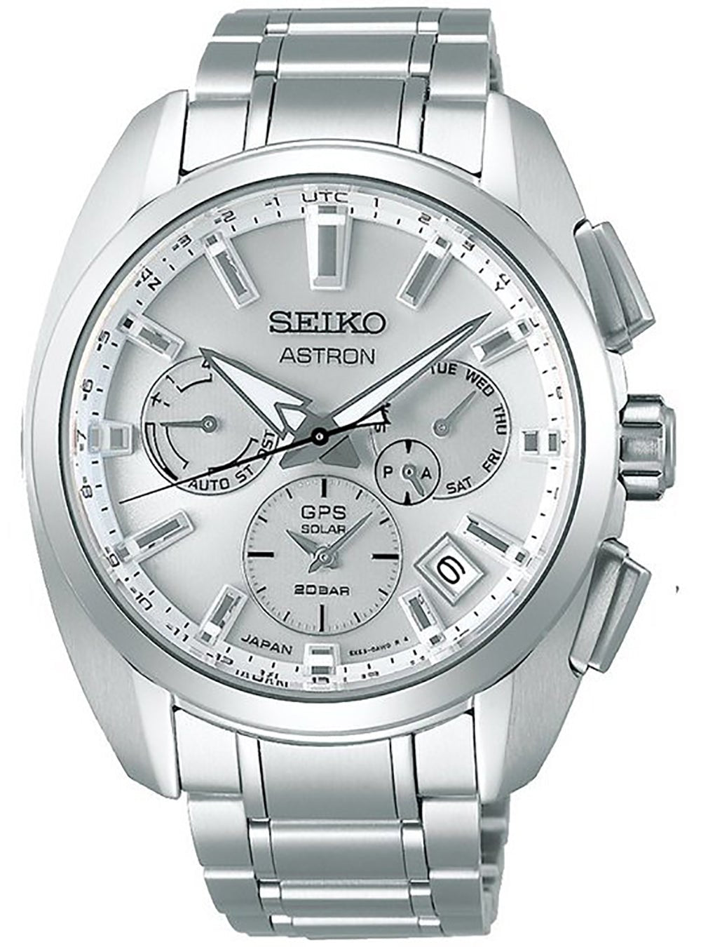 SEIKO ASTRON GPS SOLAR GLOBAL LINE SPORT 5X TITANIUM SBXC063 MADE