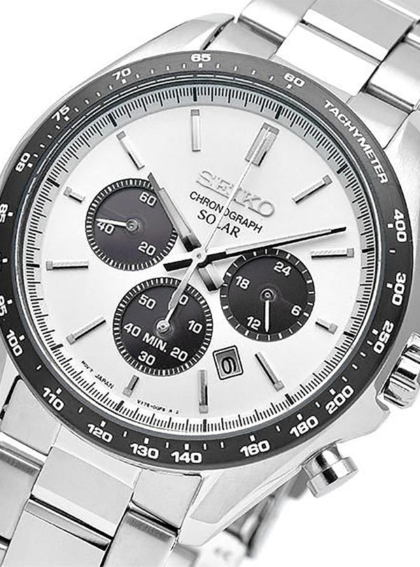 SEIKO SELECTION SOLAR CHRONOGRAPH PANDA SBPY165 JAPAN MOV'T JDMWatchesjapan-select