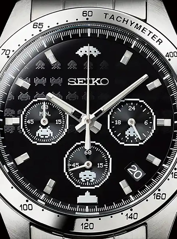 SEIKO x SPACE INVADERS 45 YEARS OF EXPLORING SPACE LIMITED EDITION MADE IN JAPANWRISTWATCHjapan-select