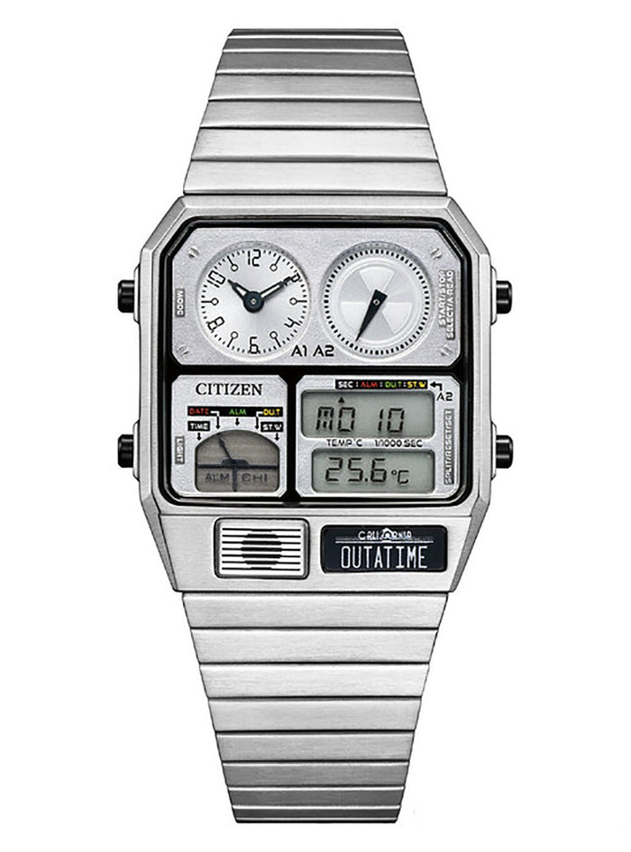 UNIVERSAL × CITIZEN COLLECTION RECORD LABEL ANA-DIGI TEMP JAPAN MOV'T LIMITED EDITION JDMWRISTWATCHjapan-select