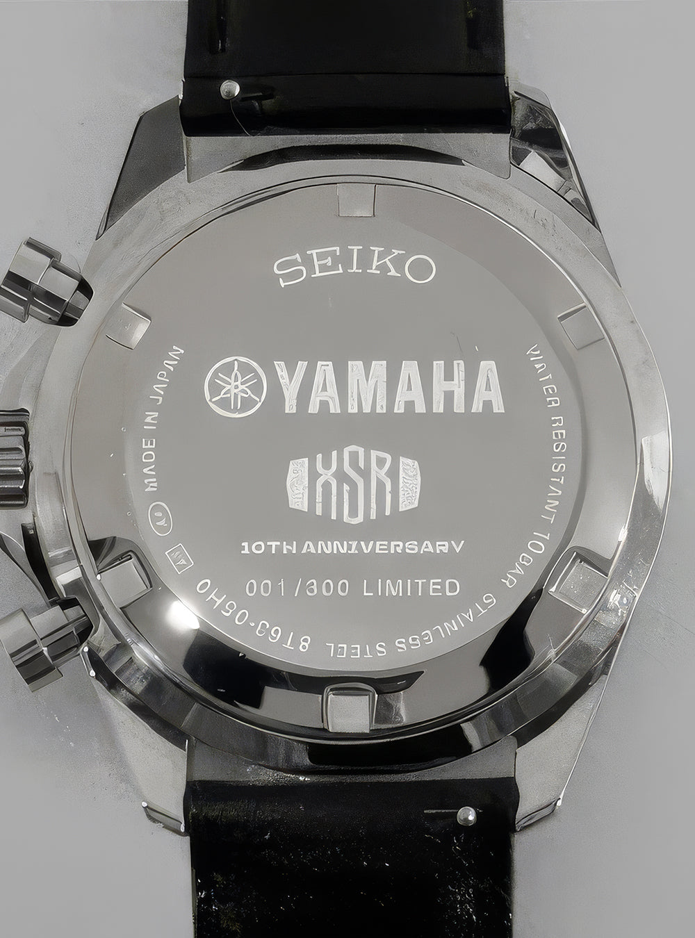 YAMAHA XRS × SEIKO COLLABORATION XRS 10TH ANNIVERSARY WATCH LIMITED EDITION MADE IN JAPAN
