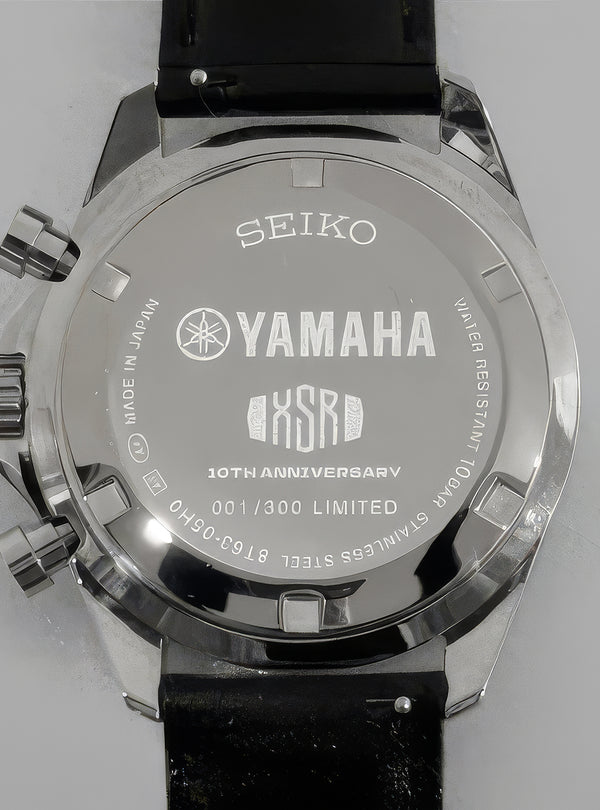 YAMAHA XRS × SEIKO COLLABORATION XRS 10TH ANNIVERSARY WATCH LIMITED EDITION MADE IN JAPAN
