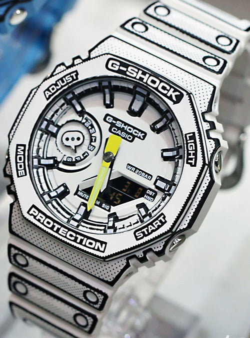 G-SHOCK MANGA THEME マンガデザイン GA-2100MNG-2AJR メンズ 電池式 