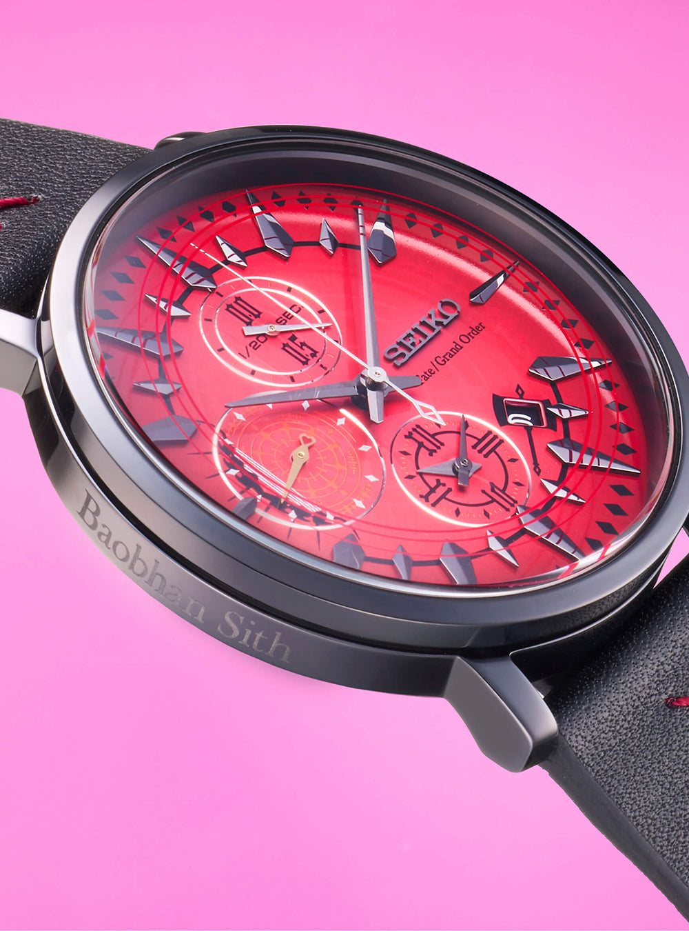 SEIKO × FATE/GRAND ORDER ORIGINAL SERVANT WATCH ARCHER BAOBHAN SITH MODEL MADE IN JAPAN
