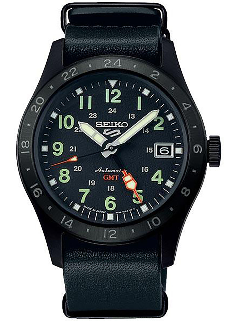SEIKO 5 Sports SBSC011 Field Sports GMT Mechanical Automatic Watch