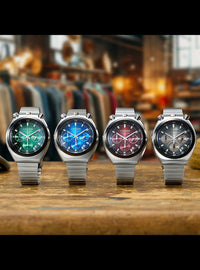 CITIZEN COLLECTION RECORD LABEL GRADATION TSUNO CHRONO WATCH APAN MOV'T JDM