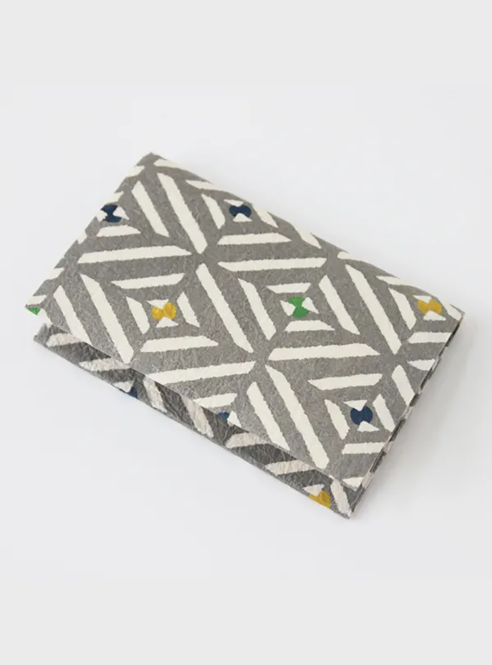 Keijusha Business Card Holder Made from Traditional Japanese Washi – [Diamond Pattern]
