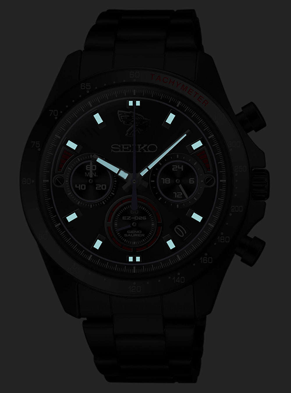 SEIKO × ZOIDS COLLABORATION WATCH GENO SAURER MODEL LIMITED EDITION MADE IN JAPAN
