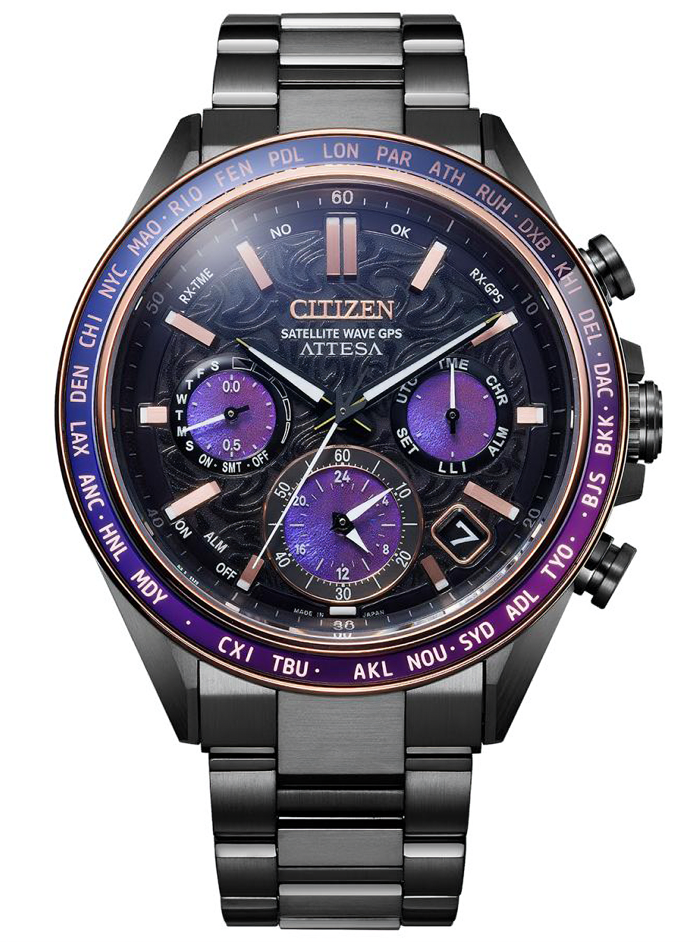 CC4085-81Z] CITIZEN ATTESA / ECO-DRIVE SATELLITE WAVE GPS F950 ECO