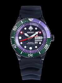 SEIKO × EVANGELION EVA-01 DIVER'S WATCH LIMITED EDITION MADE IN JAPAN