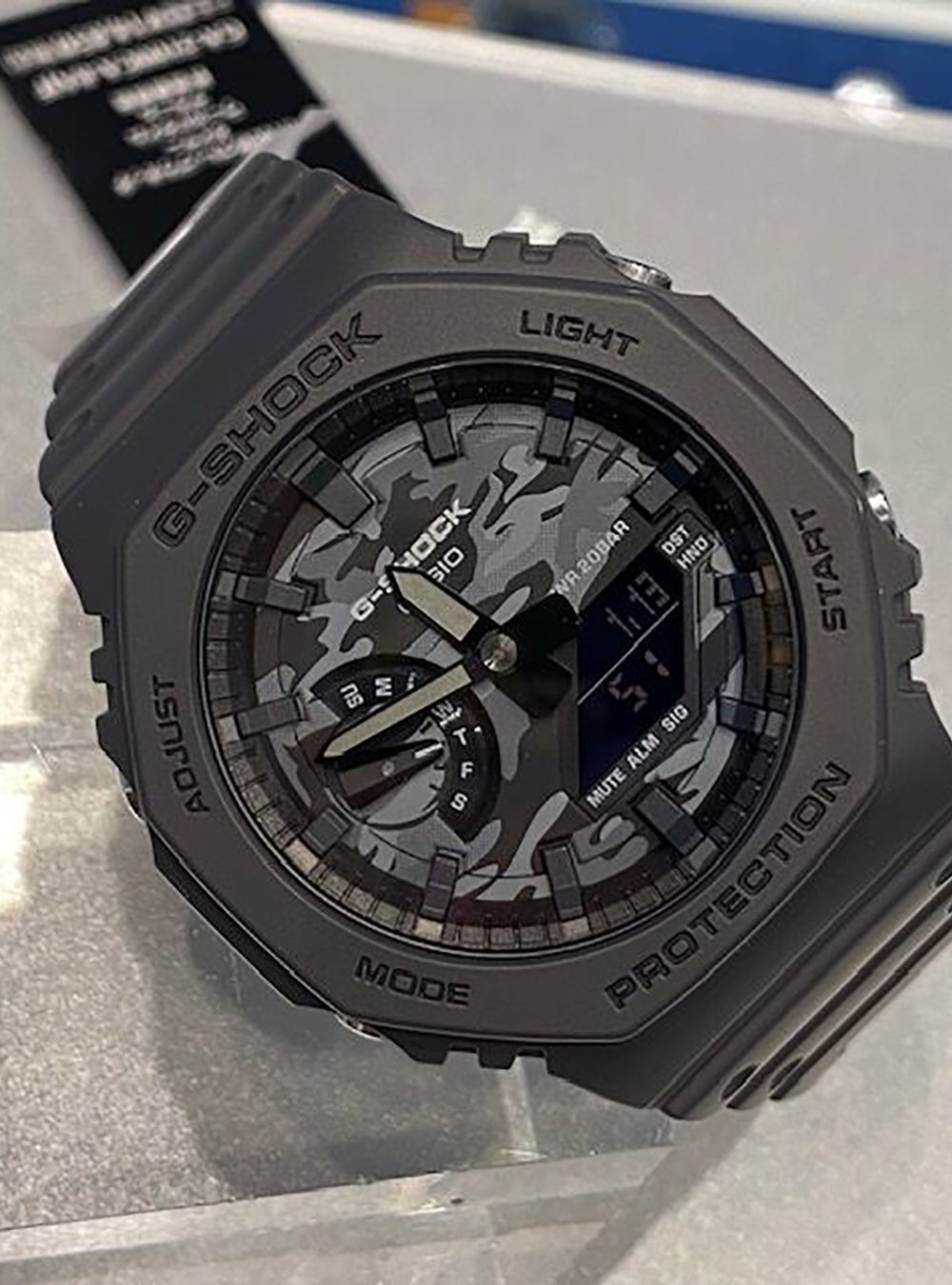 Casio G Shock Men s Analog Digital Camo Utility Watch