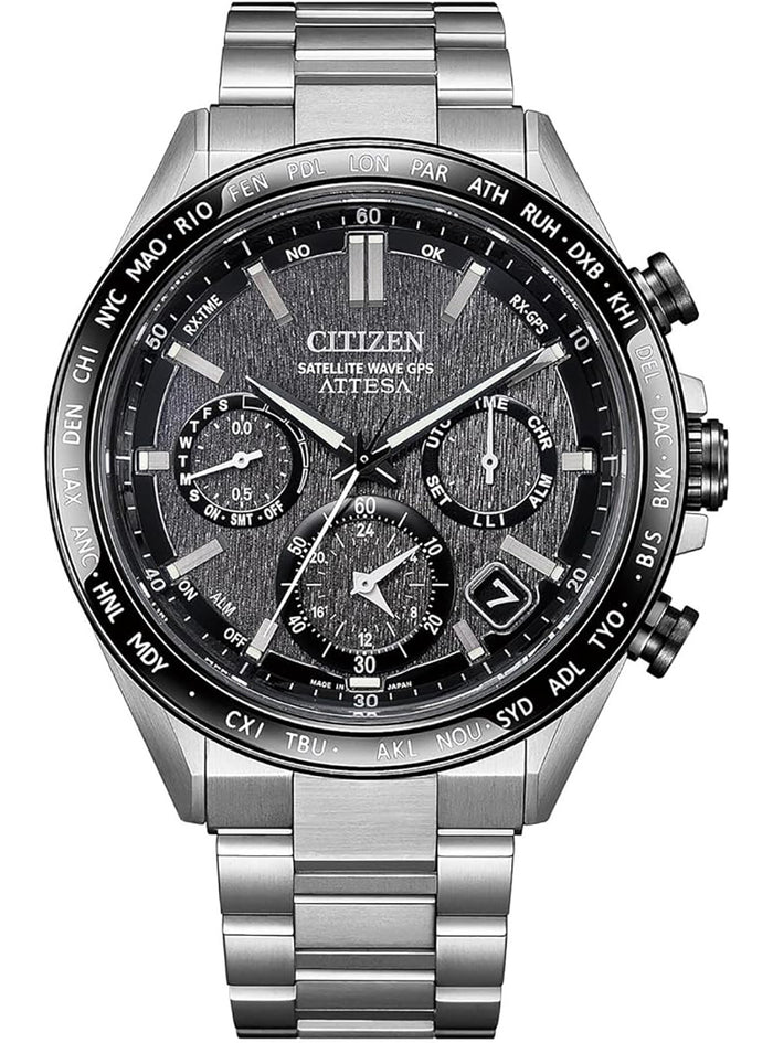 CITIZEN WATCH ATTESA SUPER TITANIUM™ / SATELLITE TIMEKEEPING CC4058-67X MADE IN JAPAN JDM