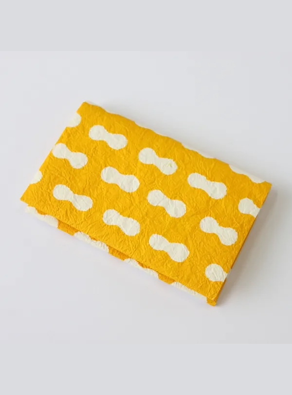 Keijusha Business Card Holder Made from Traditional Japanese Washi – [Cocoon Pattern]