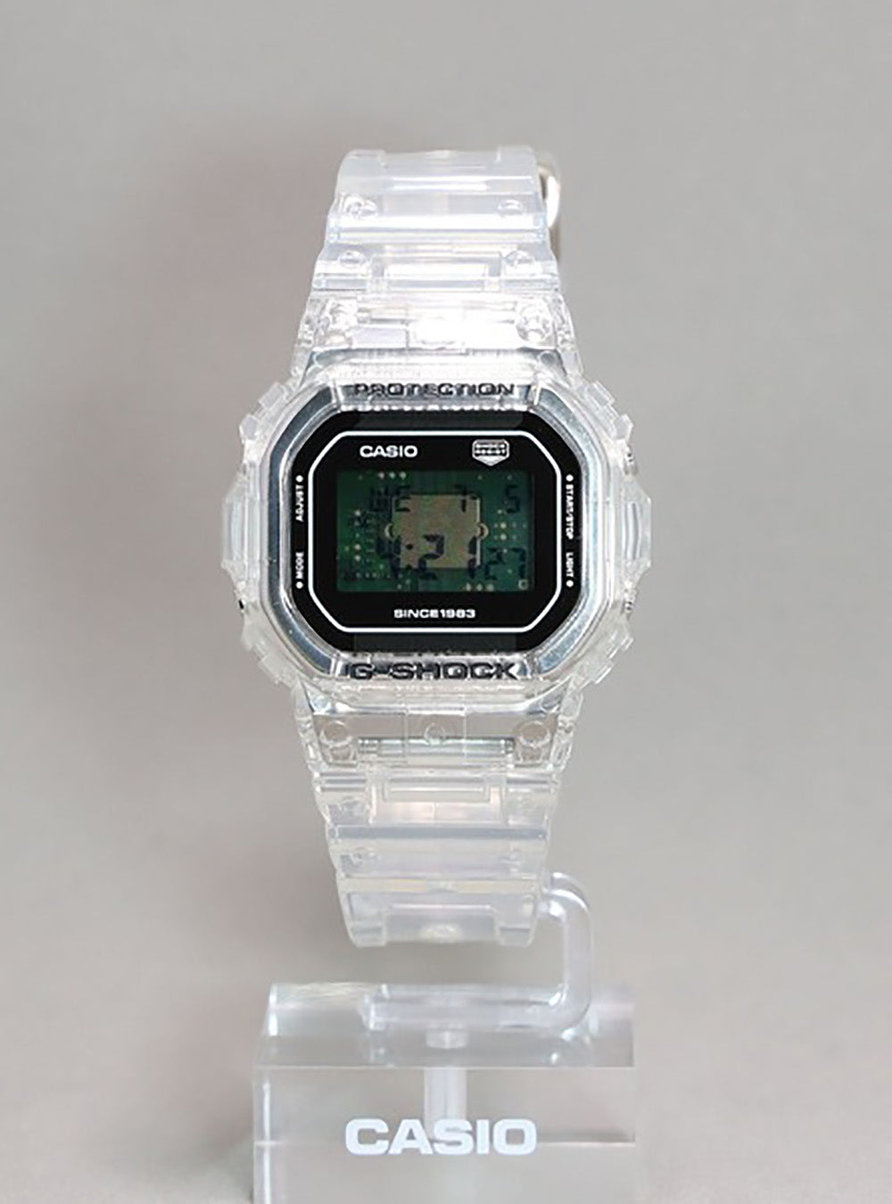 CASIO WATCH G-SHOCK 40TH ANNIVERSARY CLEAR REMIX DW-5040RX-7JR MADE IN JAPAN LIMITED EDITION JDM