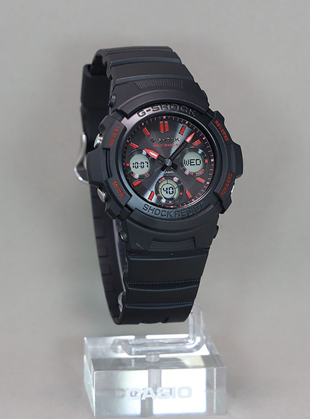 CASIO G-SHOCK ANALOG-DIGITAL FIRE PACKAGE 2024 AWG-M100FP-1A4JR