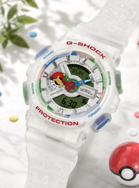 [GA-110PKM-7AJR] CASIO G-SHOCK POKÉMON COLLABORATION MODEL ANALOG-DIGITAL 110 SERIES WATCH MADE IN JAPAN JDM