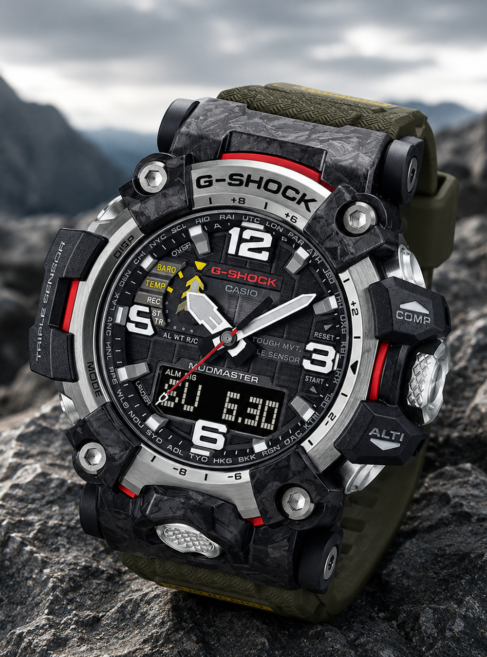 CASIO G-SHOCK MUDMASTER 本体 CASIO G-SHOCK MUDMASTER GWG-2000-1A3JF WATCH – JDM – japan-select