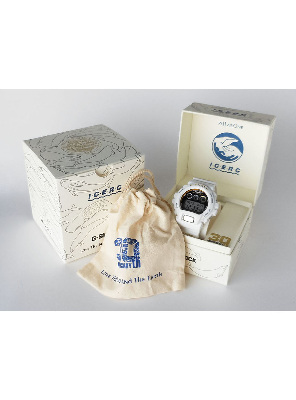 CASIO WATCH G-SHOCK DIGITAL LOVE THE SEA AND THE EARTH 30TH ANNIVERSARY ICERC JAPAN COLLABORATION MODEL 2024 GW-6904K-7JR