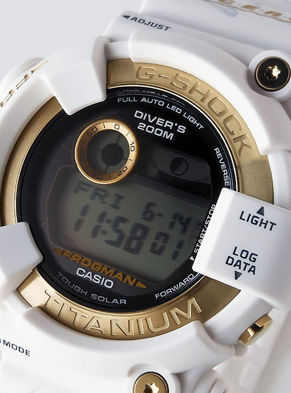 CASIO WATCH G-SHOCK MASTER OF G - SEA FROGMAN LOVE THE SEA AND THE EARTH  30TH ANNIVERSARY ICERC JAPAN COLLABORATION MODEL 2024 GW-8201K-7JR MADE IN  ...