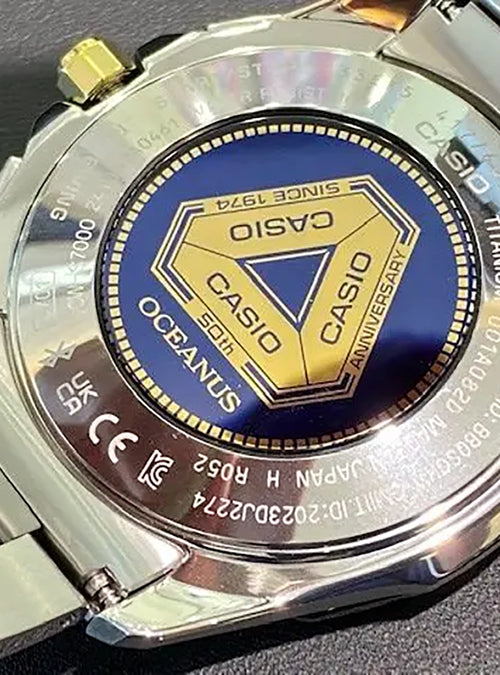 CASIO WATCH OCEANUS 50TH ANNIVERSARY MANTA S7000 SERIES OCW