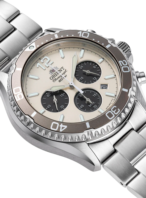 ORIENT SPORTS WATCH MAKO CHRONOGRAPH SOLAR-POWERED RN-TX0209G
