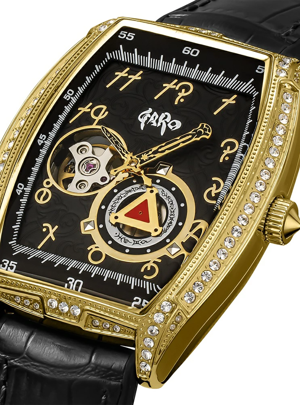 ANGEL CLOVER × 牙狼<GARO> 20TH COLLABORATION WATCH GR39YG-BK ANGEL CLOVER × 牙狼<GARO> 20TH COLLABORATION WATCH GR39YG-BK