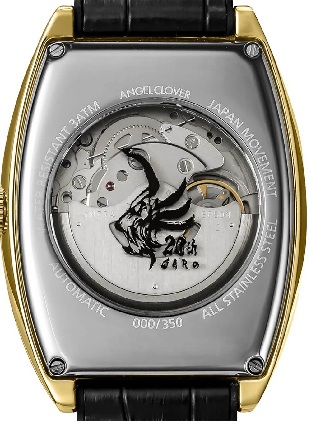 ANGEL CLOVER × 牙狼<GARO> 20TH COLLABORATION WATCH GR39YG-BK ANGEL CLOVER × 牙狼<GARO> 20TH COLLABORATION WATCH GR39YG-BK