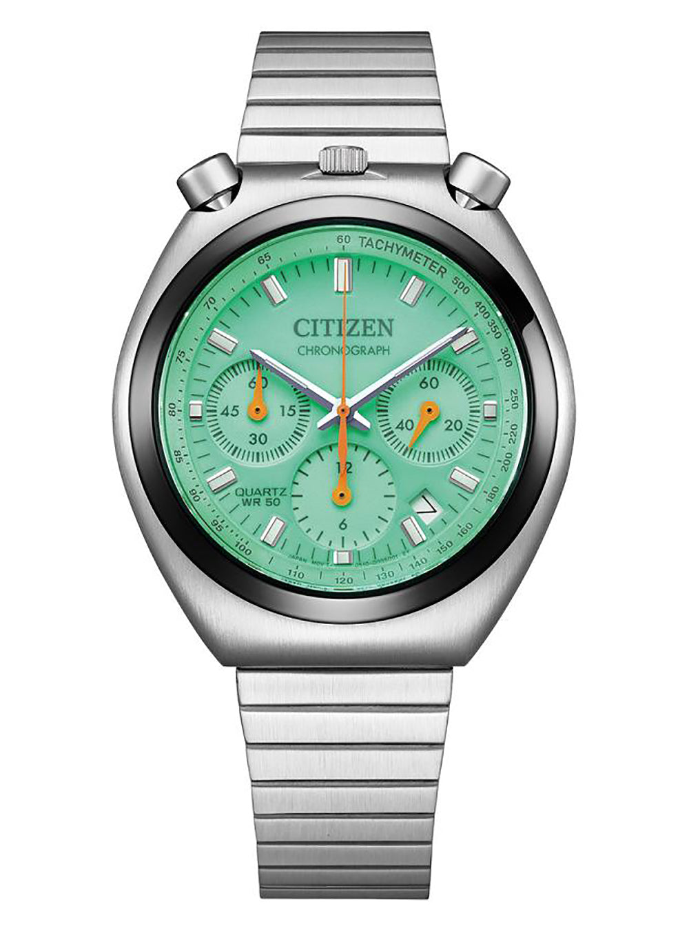 [AN3660-73X] CITIZEN RECORD LABEL PLAYGROUND EDITION TSUNO(BULLHEAD) CHRONO WATCH JAPAN MOV'T JDM
