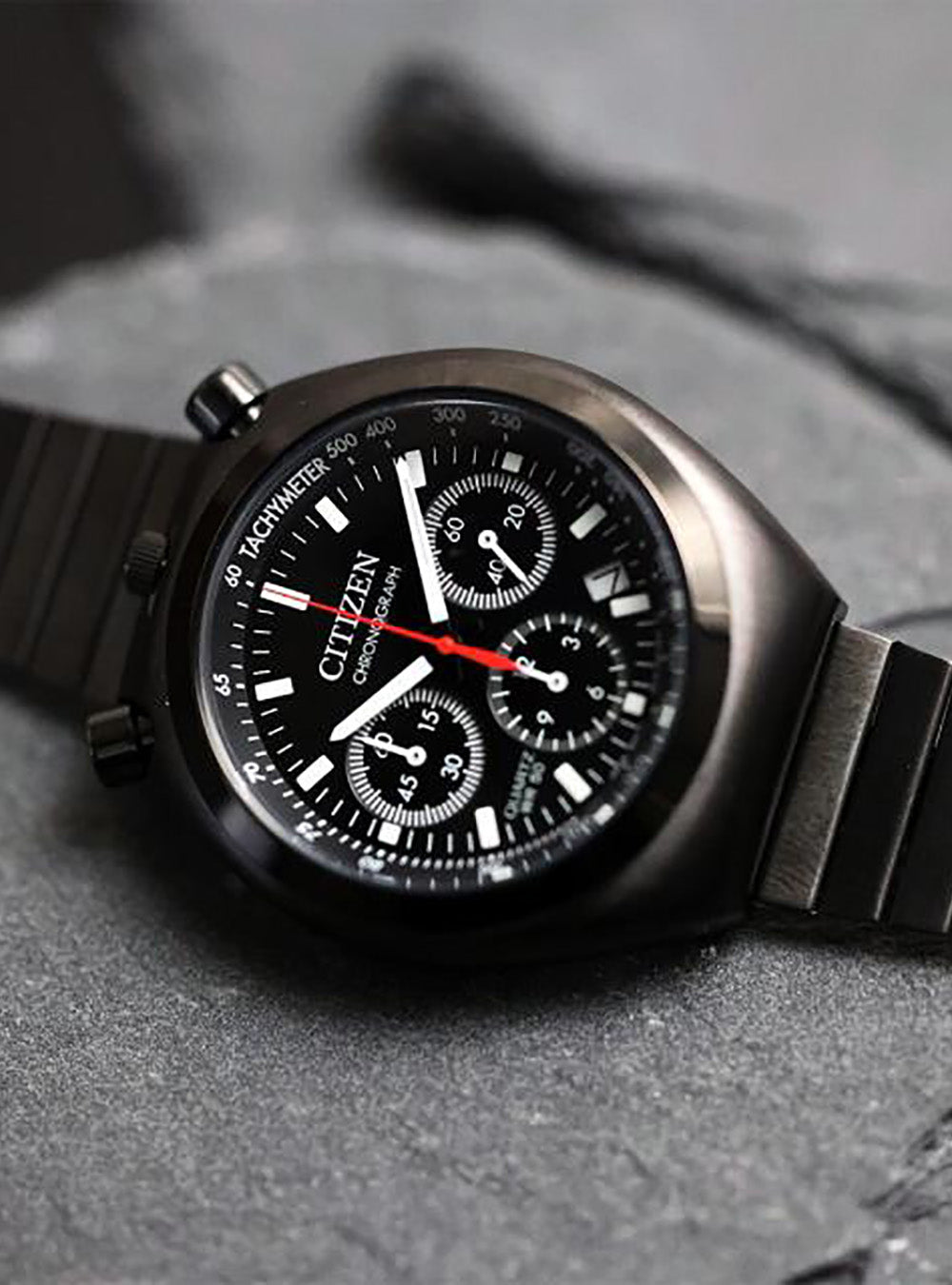 【ミッチー】 CITIZEN WATCH RECORD LABEL TSUNO(BULLHEAD) CHRONO AN3664-56E MOVE