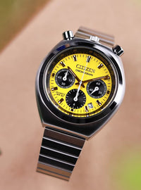 CITIZEN WATCH RECORD LABEL TSUNO(BULLHEAD) CHRONO AN3710−51W MOVE LIMITED MODEL JAPAN MOV'T JDM
