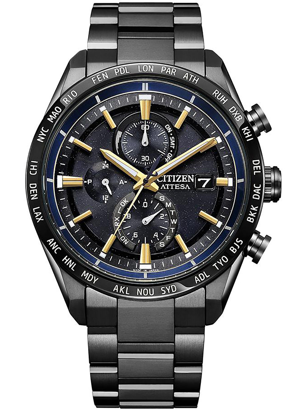 [AT8289-67E] CITIZEN WATCH ATTESA JAXA LABEL HTV-X LIMITED MODEL MADE IN JAPAN JDM
