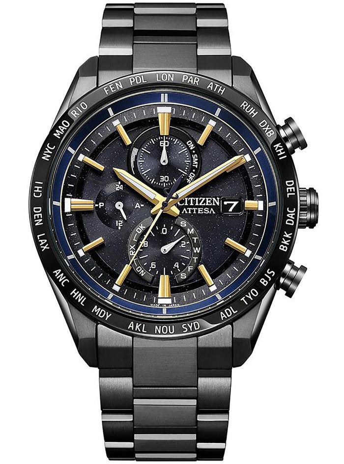 [AT8289-67E] CITIZEN WATCH ATTESA JAXA LABEL HTV-X LIMITED MODEL MADE IN JAPAN JDM
